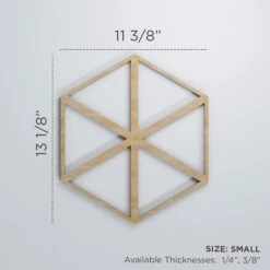 Small Pendleton Decorative Fretwork Wood Wall Panels, Hickory, 11 3/8"W X 13 1/8"H X 3/8"T -ZORO Materials Sale PCI20Enterprises20dba20Ekena20Millwork 1589798xx00xx6d0a93