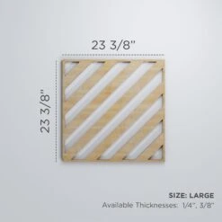 Large Rothwell Decorative Fretwork Wood Wall Panels, Birch, 23 3/8"W X 23 3/8"H X 3/8"T -ZORO Materials Sale PCI20Enterprises20dba20Ekena20Millwork 1589856xx00xxe023fa