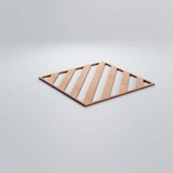 Medium Rothwell Decorative Fretwork Wood Wall Panels, Cherry, 15 3/8"W X 15 3/8"H X 3/8"T -ZORO Materials Sale PCI20Enterprises20dba20Ekena20Millwork 1589859xx01xx9a7587