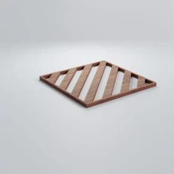 Extra Small Rothwell Decorative Fretwork Wood Wall Panels, Walnut, 7 3/8"W X 7 3/8"H X 3/8"T -ZORO Materials Sale PCI20Enterprises20dba20Ekena20Millwork 1589877xx01xxe29aea