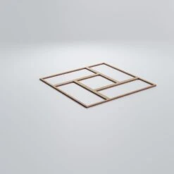 Large Sheffield Decorative Fretwork Wood Wall Panels, Birch, 23 3/8"W X 23 3/8"H X 3/8"T -ZORO Materials Sale PCI20Enterprises20dba20Ekena20Millwork 1589888xx01xx7c3f89