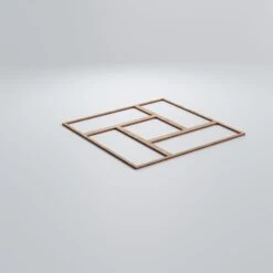 Large Sheffield Decorative Fretwork Wood Wall Panels, Red Oak, 23 3/8"W X 23 3/8"H X 3/8"T -ZORO Materials Sale PCI20Enterprises20dba20Ekena20Millwork 1589908xx01xxf77785