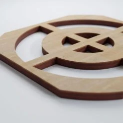 Extra Small Sullivan Decorative Fretwork Wood Wall Panels, Hickory, 7 3/8"W X 7 3/8"H X 3/8"T -ZORO Materials Sale PCI20Enterprises20dba20Ekena20Millwork 1589957xx02xxb2515f