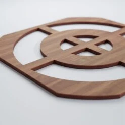 Medium Sullivan Decorative Fretwork Wood Wall Panels, Walnut, 15 3/8"W X 15 3/8"H X 3/8"T -ZORO Materials Sale PCI20Enterprises20dba20Ekena20Millwork 1589975xx02xx5da74e