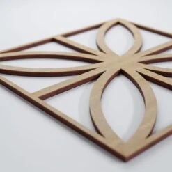 Medium Swansea Decorative Fretwork Wood Wall Panels, Hickory, 15 3/8"W X 15 3/8"H X 3/8"T -ZORO Materials Sale PCI20Enterprises20dba20Ekena20Millwork 1589991xx02xx36acdc