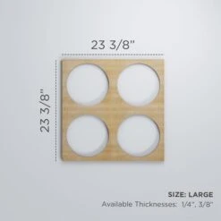 Large Wembley Decorative Fretwork Wood Wall Panels, Cherry, 23 3/8"W X 23 3/8"H X 3/8"T -ZORO Materials Sale PCI20Enterprises20dba20Ekena20Millwork 1590020xx00xxec6e8b