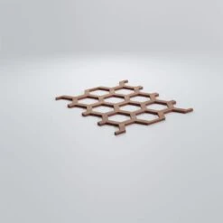 Medium Westmore Decorative Fretwork Wood Wall Panels, Walnut, 10 1/4"W X 15 3/8"H X 3/8"T -ZORO Materials Sale PCI20Enterprises20dba20Ekena20Millwork 1590071xx01xxad31a5