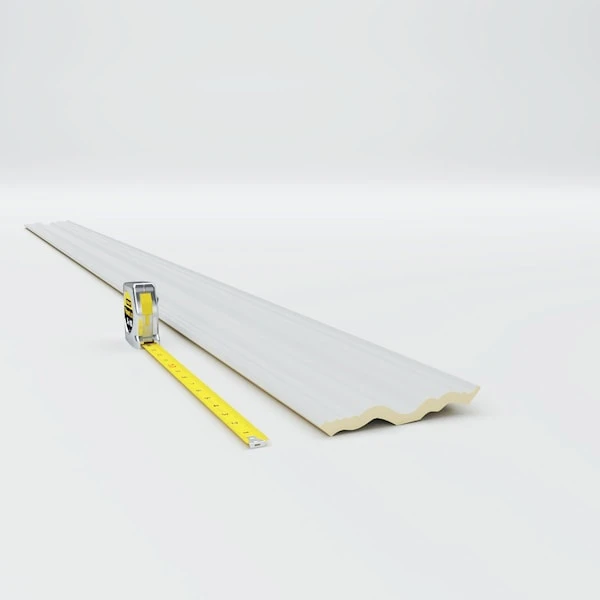 3 7/8"H X 3 7/8"P X 5 1/2"F X 94 1/2"L Dublin Traditional Smooth Crown Moulding 11 3 7/8"H X 3 7/8"P X 5 1/2"F X 94 1/2"L Dublin Traditional Smooth Crown Moulding - Image 9