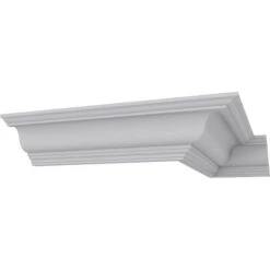 5"H X 7 1/2"P X 9 3/8"F X 94 1/2"L Niobe Smooth Crown Moulding -ZORO Materials Sale PCI20Enterprises20dba20Ekena20Millwork 167845xx04xxa03833