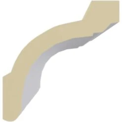 3 1/2"H X 3 3/8"P X 4 7/8"F X 94 1/2"L Holmdel Traditional Smooth Crown Moulding -ZORO Materials Sale PCI20Enterprises20dba20Ekena20Millwork 167865xx01xx1cfcef