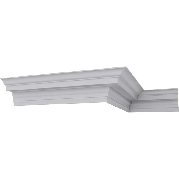 5"H X 5"P X 7"F X 94 1/2"L Felix Traditional Smooth Crown Moulding 10 5"H X 5"P X 7"F X 94 1/2"L Felix Traditional Smooth Crown Moulding - Image 8