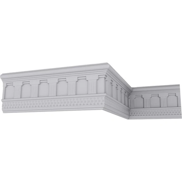 7 7/8"H X 1 7/8"P X 94 1/2"L Bradford Classic Doril Frieze 4 7 7/8"H X 1 7/8"P X 94 1/2"L Bradford Classic Doril Frieze - Image 2