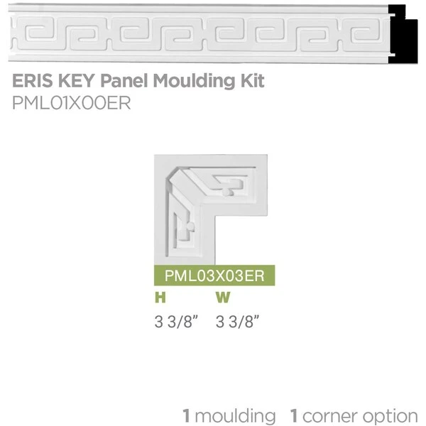 1 5/8"H X 3/4"P X 96"L Eris Key Panel Moulding 5 1 5/8"H X 3/4"P X 96"L Eris Key Panel Moulding - Image 3