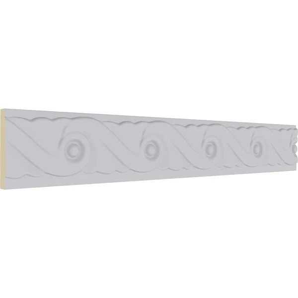 2 1/8"H X 3/8"P X 94 1/2"L Marseille French Scroll Chair Rail 7 2 1/8"H X 3/8"P X 94 1/2"L Marseille French Scroll Chair Rail - Image 5