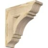 Thorton Traditional Rough Sawn Bracket, Douglas Fir, 4"W X 14"D X 14"H