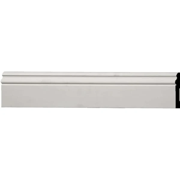 SAMPLE - 3 3/4"H X 1/2"P X 12"L Aberdeen Baseboard Moulding 3 SAMPLE - 3 3/4"H X 1/2"P X 12"L Aberdeen Baseboard Moulding