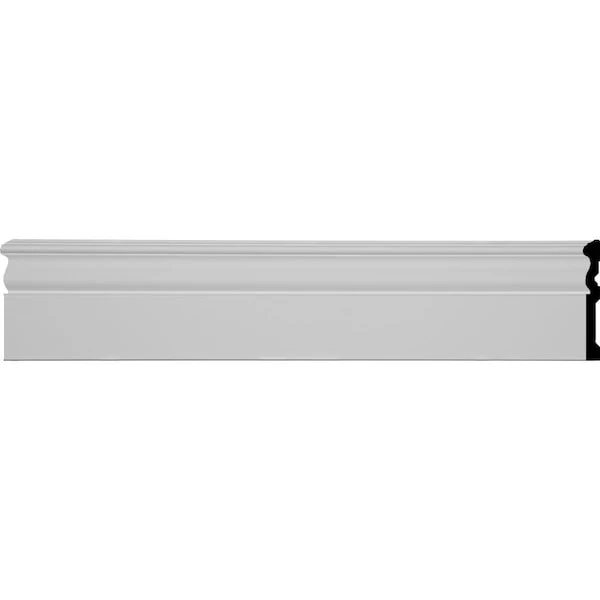 5 7/8"H X 5/8"P X 94 1/2"L Bradford Baseboard Moulding 3 5 7/8"H X 5/8"P X 94 1/2"L Bradford Baseboard Moulding
