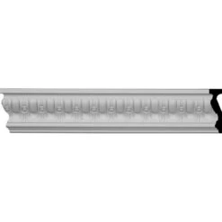 4 1/8"H X 1 1/8"P X 94 1/2"L, (1 5/8" Repeat), Sequential Chair Rail