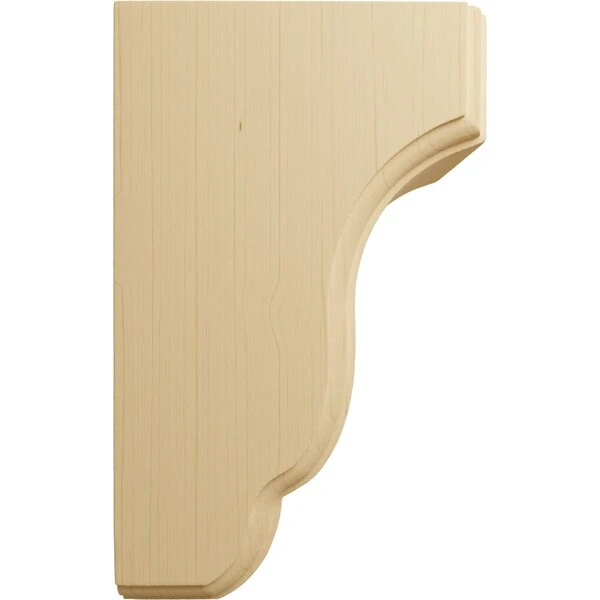 3 1/2"W X 4"D X 6 1/2"H Capistrano Mission Corbel, Alder 4 3 1/2"W X 4"D X 6 1/2"H Capistrano Mission Corbel, Alder - Image 2