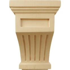 4 1/4"W X 4 1/4"D X 7"H Fluted Corbel, Alder 7 4 1/4"W X 4 1/4"D X 7"H Fluted Corbel, Alder -ZORO Materials Sale PCI20Enterprises20dba20Ekena20Millwork 171138xx01xx913bc0