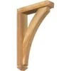 Thorton Arts And Crafts Rough Sawn Bracket W/ Offset Brace, Western Red Cedar, 4"W X 16"D X 24"H -ZORO Materials Sale PCI20Enterprises20dba20Ekena20Millwork 1727700xx1da7a7