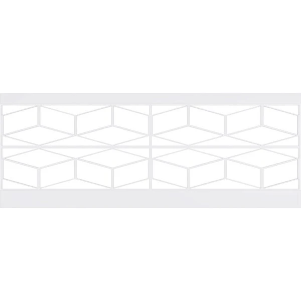 36"H X 94 1/2"W Pueblo PVC Wainscot Paneling Kit 5 36"H X 94 1/2"W Pueblo PVC Wainscot Paneling Kit - Image 3