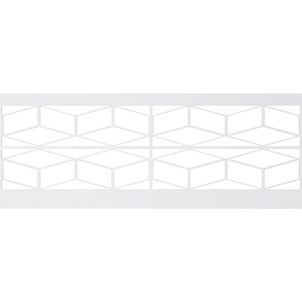 36"H X 94 1/2"W Pueblo PVC Wainscot Paneling Kit 4 36"H X 94 1/2"W Pueblo PVC Wainscot Paneling Kit - Image 2