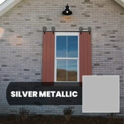 Exterior Dummy Rollers Series 16' Track, Silver Metallic -ZORO Materials Sale PCI20Enterprises20dba20Ekena20Millwork 1849651xx01xx9cbf5f