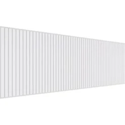 Set Of Five Panels For 94 1/2"W X 32 1/4"H Beadboard Fretwork Wainscot Wall Paneling