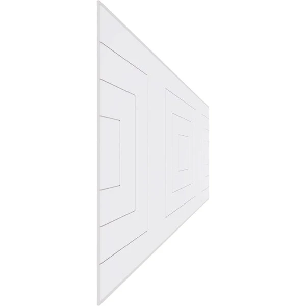 Set Of Four Panels For 94 1/2"W X 32 1/4"H Mid Century Modern Fretwork Wainscot Wall Paneling 4 Set Of Four Panels For 94 1/2"W X 32 1/4"H Mid Century Modern Fretwork Wainscot Wall Paneling - Image 2