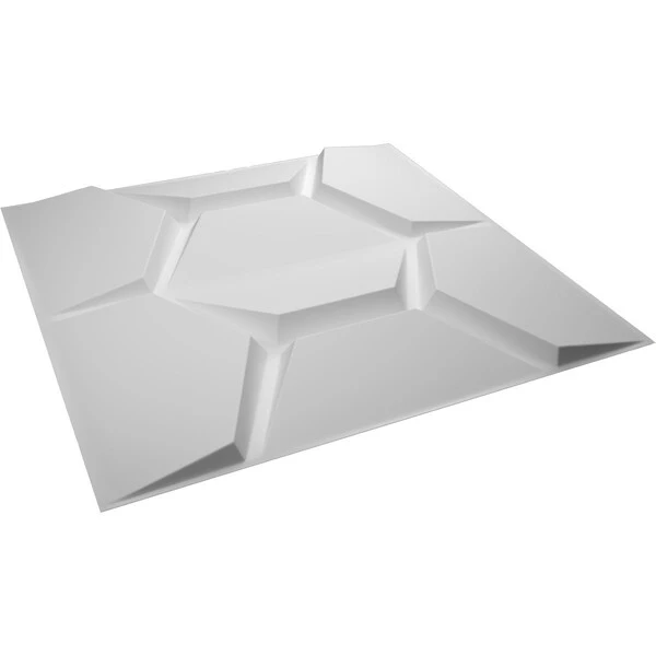 Colony EnduraWall Decorative 3D Wall Panel, White, 19 5/8"W X 19 5/8"H 7 Colony EnduraWall Decorative 3D Wall Panel, White, 19 5/8"W X 19 5/8"H - Image 5