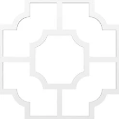 33W X 33H X 58T Small Bradley Decorative Fretwork Ceiling Panels In Architectural Grade PVC -ZORO Materials Sale PCI20Enterprises20dba20Ekena20Millwork 2029621xx04xx0ae26f