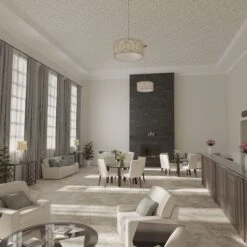 33W X 33H X 58T Small Bradley Decorative Fretwork Ceiling Panels In Architectural Grade PVC -ZORO Materials Sale PCI20Enterprises20dba20Ekena20Millwork 2029621xx07xxddba9d