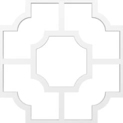 66 56W X 66 56H X 1T Large Bradley Decorative Fretwork Ceiling Panels, PVC -ZORO Materials Sale PCI20Enterprises20dba20Ekena20Millwork 2029625xx04xxc4a6b1