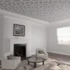 33W X 33H X 1T Small Cameron Decorative Fretwork Ceiling Panels In Architectural Grade PVC -ZORO Materials Sale PCI20Enterprises20dba20Ekena20Millwork 2029628xxcb5df5