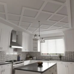 638W X 638H X 58T Large Fowler Decorative Fretwork Ceiling Panels In Architectural Grade PVC -ZORO Materials Sale PCI20Enterprises20dba20Ekena20Millwork 2029636xx09xx0522d7