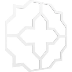 33W X 33H X 38T Small Laird Decorative Fretwork Ceiling Panels In Architectural Grade PVC -ZORO Materials Sale PCI20Enterprises20dba20Ekena20Millwork 2029638xx02xxe37f96