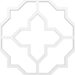33W X 33H X 1T Small Laird Decorative Fretwork Ceiling Panels In Architectural Grade PVC -ZORO Materials Sale PCI20Enterprises20dba20Ekena20Millwork 2029640xx04xxf70228