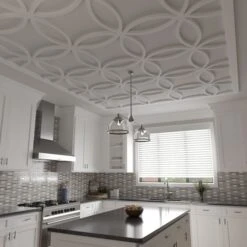 23 38W X 23 38H X 1T Small Lilley Decorative Fretwork Ceiling Panels In Architectural Grade PVC -ZORO Materials Sale PCI20Enterprises20dba20Ekena20Millwork 2029646xx09xx17d443