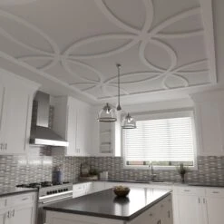 47 14W X 47 14H X 58T Large Lilley Decorative Fretwork Ceiling Panels, PVC -ZORO Materials Sale PCI20Enterprises20dba20Ekena20Millwork 2029648xx09xxc9f9ee