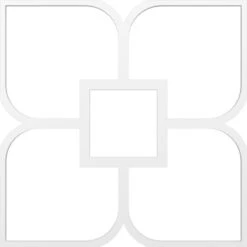 39W X 39H X 58T Small Olivia Decorative Fretwork Ceiling Panels In Architectural Grade PVC -ZORO Materials Sale PCI20Enterprises20dba20Ekena20Millwork 2029663xx01xxe07a35