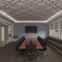 41W X 41H X 14T Small Anderson Decorative Fretwork Wood Ceiling Panels, Walnut -ZORO Materials Sale PCI20Enterprises20dba20Ekena20Millwork 2029720xx08xx32beb5