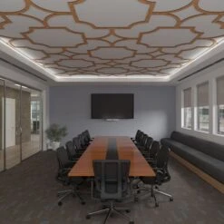 83W X 83H X 38T Large Anderson Decorative Fretwork Wood Ceiling Panels, Cherry -ZORO Materials Sale PCI20Enterprises20dba20Ekena20Millwork 2029737xx08xx52c633