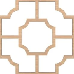 33W X 33H X 14T Small Bradley Decorative Fretwork Wood Ceiling Panels, Hickory -ZORO Materials Sale PCI20Enterprises20dba20Ekena20Millwork 2029745xx01xx1a9fe5