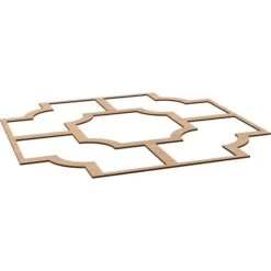 33W X 33H X 14T Small Bradley Decorative Fretwork Wood Ceiling Panels, Hickory -ZORO Materials Sale PCI20Enterprises20dba20Ekena20Millwork 2029745xx05xxc8617c