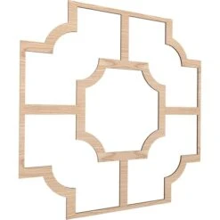 33W X 33H X 14T Small Bradley Decorative Fretwork Wood Ceiling Panels, Red Oak -ZORO Materials Sale PCI20Enterprises20dba20Ekena20Millwork 2029747xx02xx899579