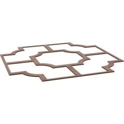 33W X 33H X 14T Small Bradley Decorative Fretwork Wood Ceiling Panels, Walnut -ZORO Materials Sale PCI20Enterprises20dba20Ekena20Millwork 2029748xx05xx9dd0a2