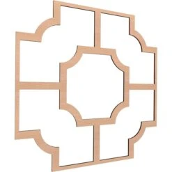 33W X 33H X 38T Small Bradley Decorative Fretwork Wood Ceiling Panels, Maple -ZORO Materials Sale PCI20Enterprises20dba20Ekena20Millwork 2029749xx02xx565bbc