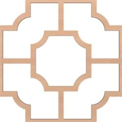 33W X 33H X 38T Small Bradley Decorative Fretwork Wood Ceiling Panels, Maple -ZORO Materials Sale PCI20Enterprises20dba20Ekena20Millwork 2029749xx04xx03fffa