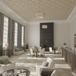 33W X 33H X 38T Small Bradley Decorative Fretwork Wood Ceiling Panels, Wood Paint Grade -ZORO Materials Sale PCI20Enterprises20dba20Ekena20Millwork 2029753xx07xx511830